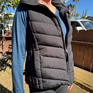 Talbots Black Satin Lined Garment